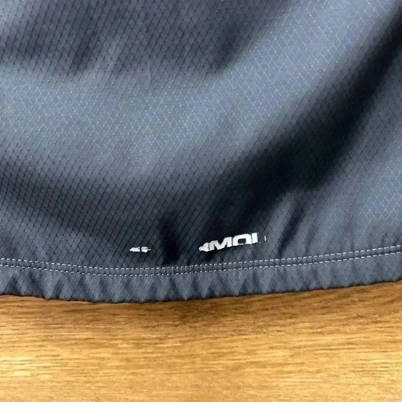 Under Armour Women’s Small Running Jacket Gray Pink | Lightweight ColdGear Zip - Picture 4 of 5